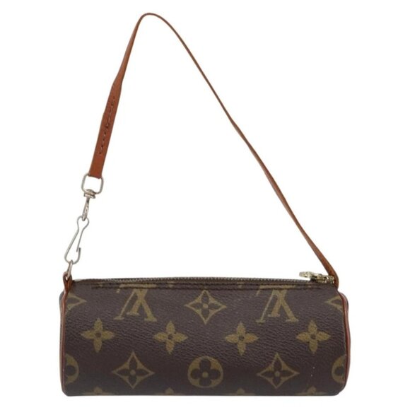 LOUIS VUITTON Monogram Papillon Pouch LV Auth - Picture 2 of 15